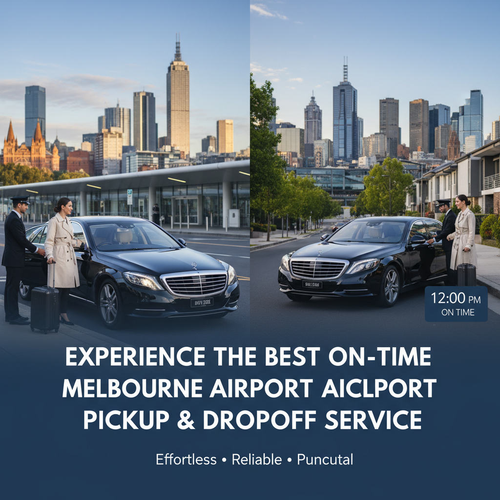 on-time Melbourne airport pickup and dropoff