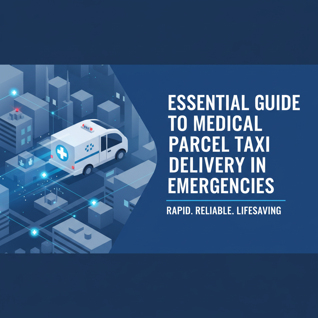 medical parcel taxi delivery
