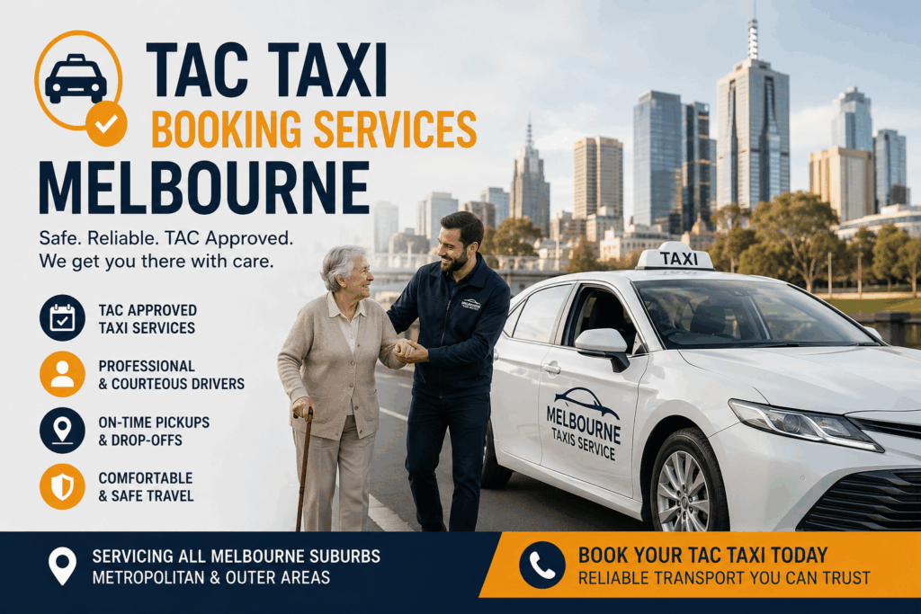 TAC approved taxi Melbourne