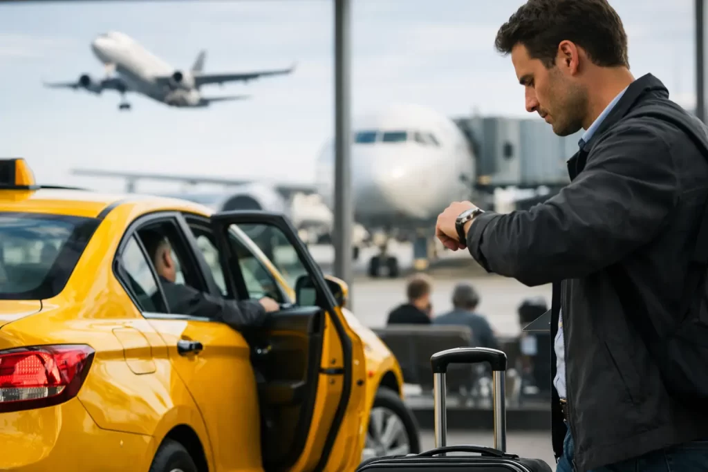 Airport Taxi for Flight Delays: What Helps