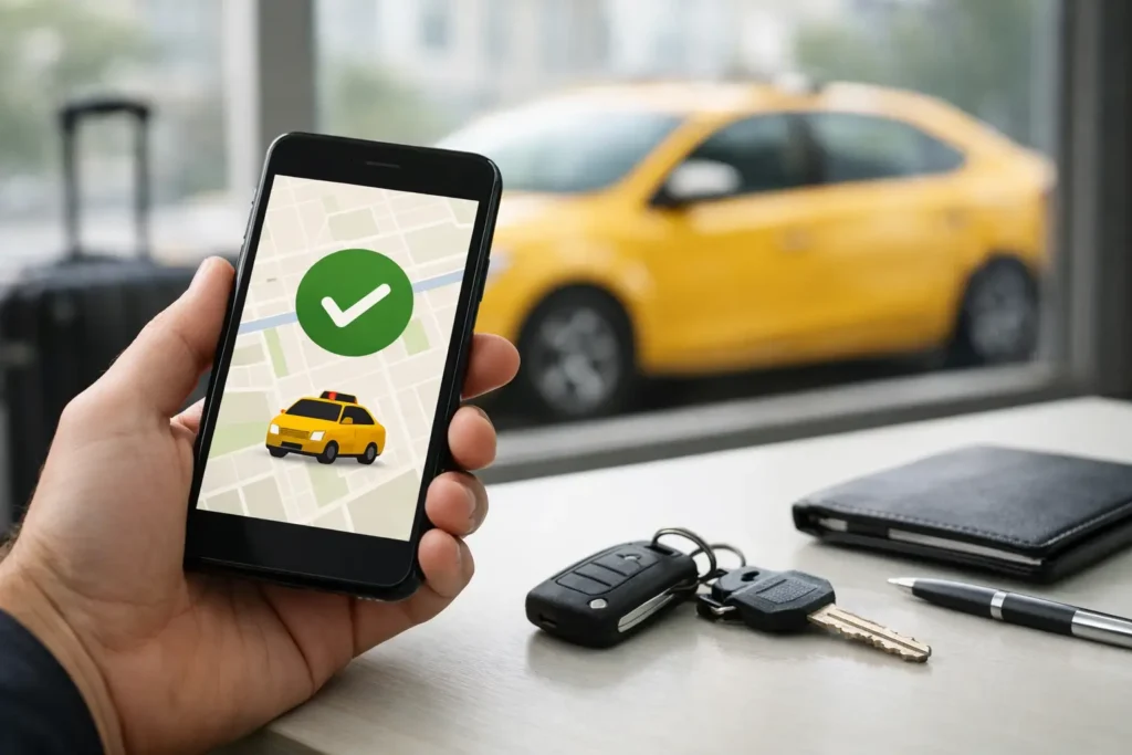 Online Taxi Booking Confirmation: What to Check