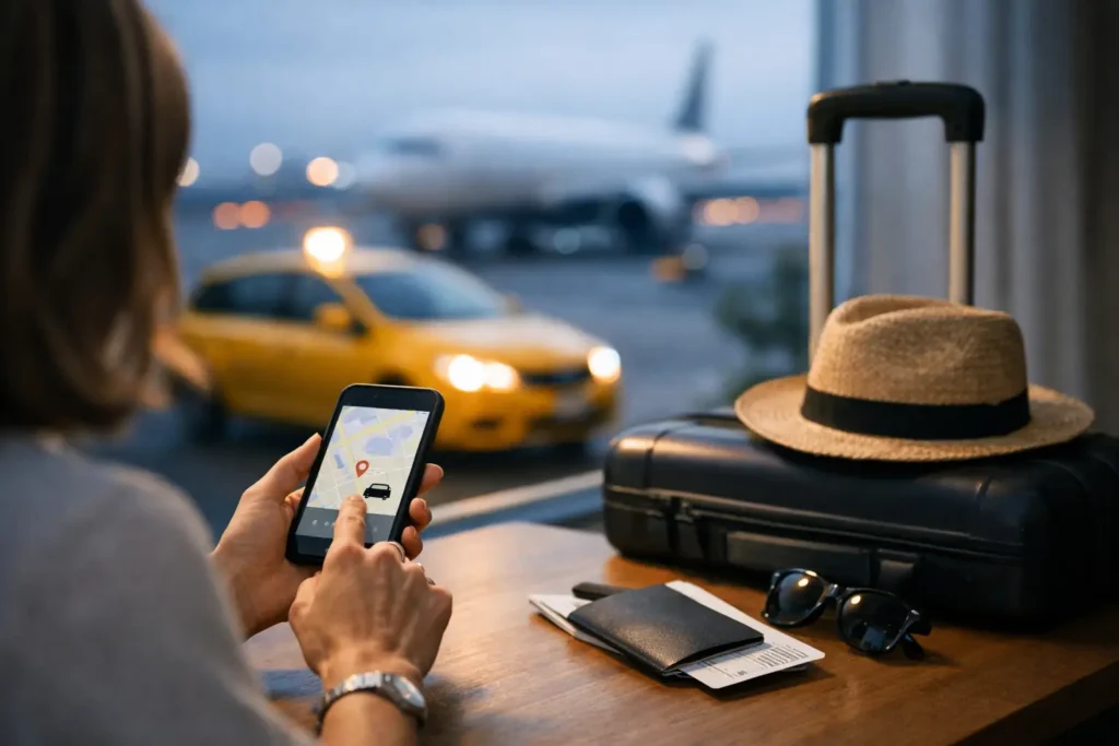 Schedule Taxi for Early Flight Without Stress