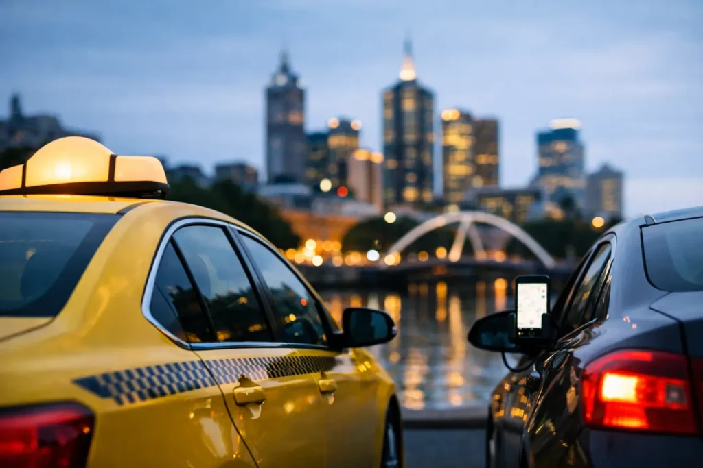 Taxi Versus Rideshare Costs in Melbourne