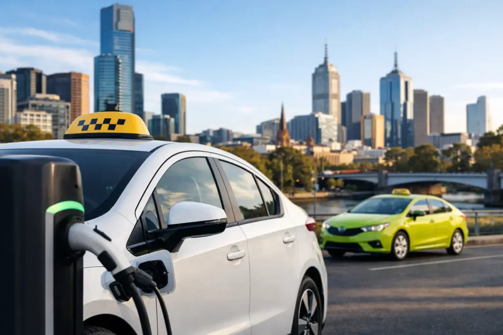 Clean Vehicle Taxi Trends for Melbourne Rides