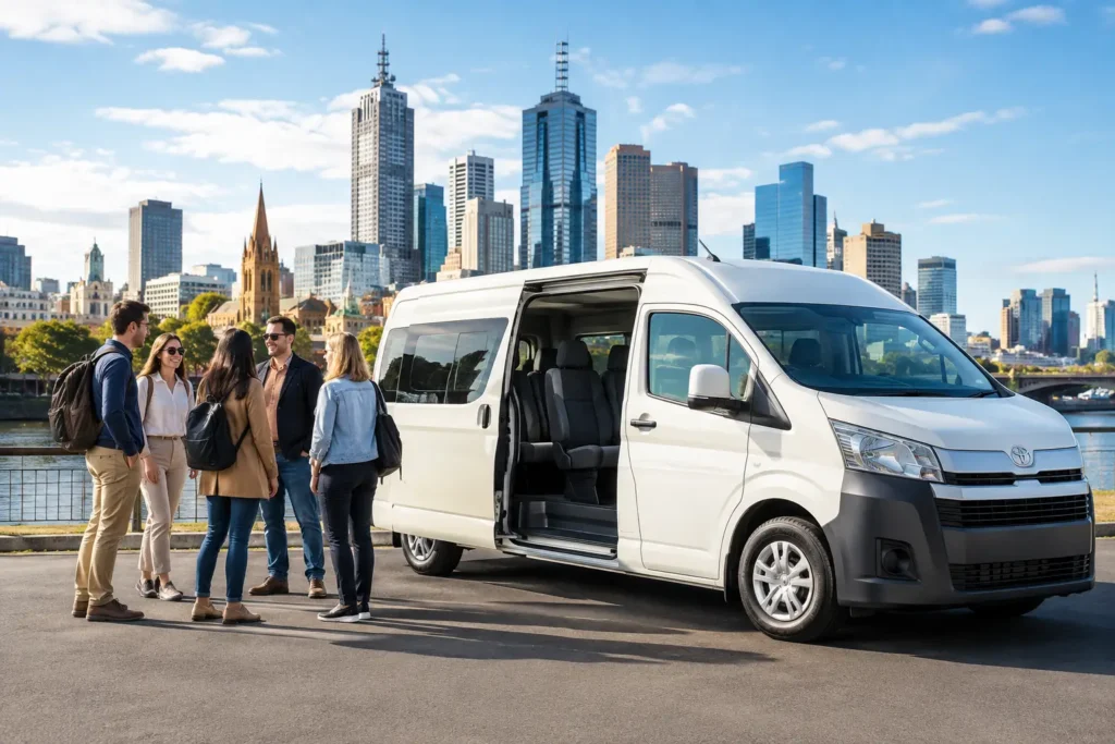Maxi Taxi Minibus for Melbourne Group Travel