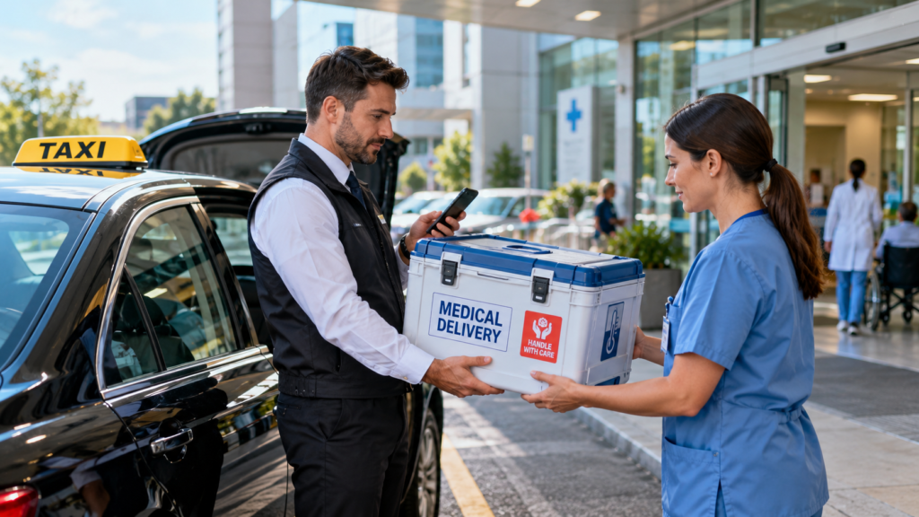 Medical Parcel Taxi Delivery: A Reliable Solution for Urgent Deliveries